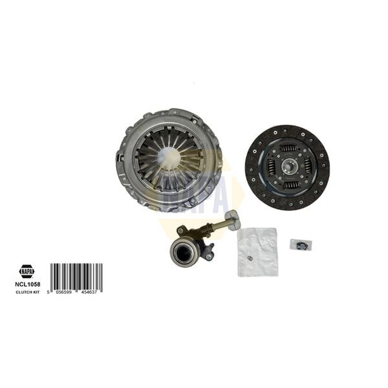 NAPA Clutch Kit Set 3pc fits Dacia Dokker 2012-2021 1.5