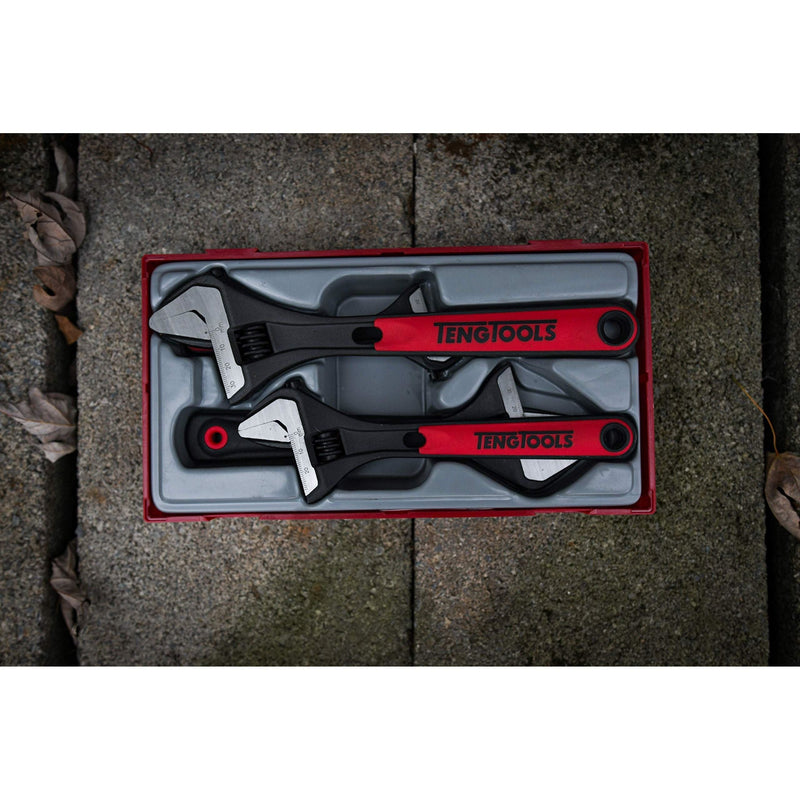 Teng Tools Adjustable Wrench Set TT1 4 Pieces Teng Tools - Dynamic Drive