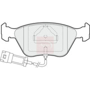 Apec Front Brake Pad Set PAD846
