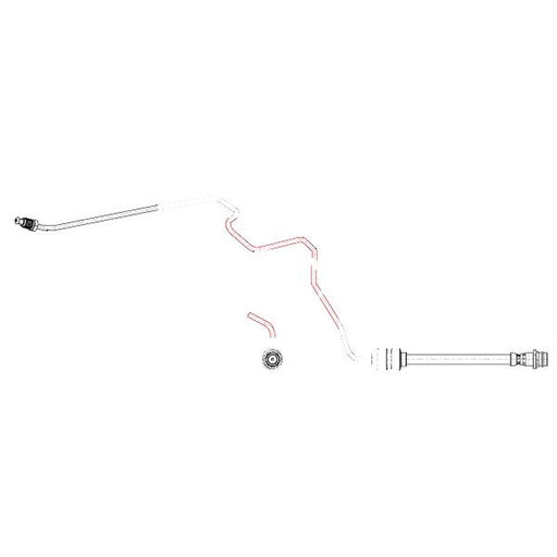 Apec Brake Hydraulic Hose Line inner HOS4556