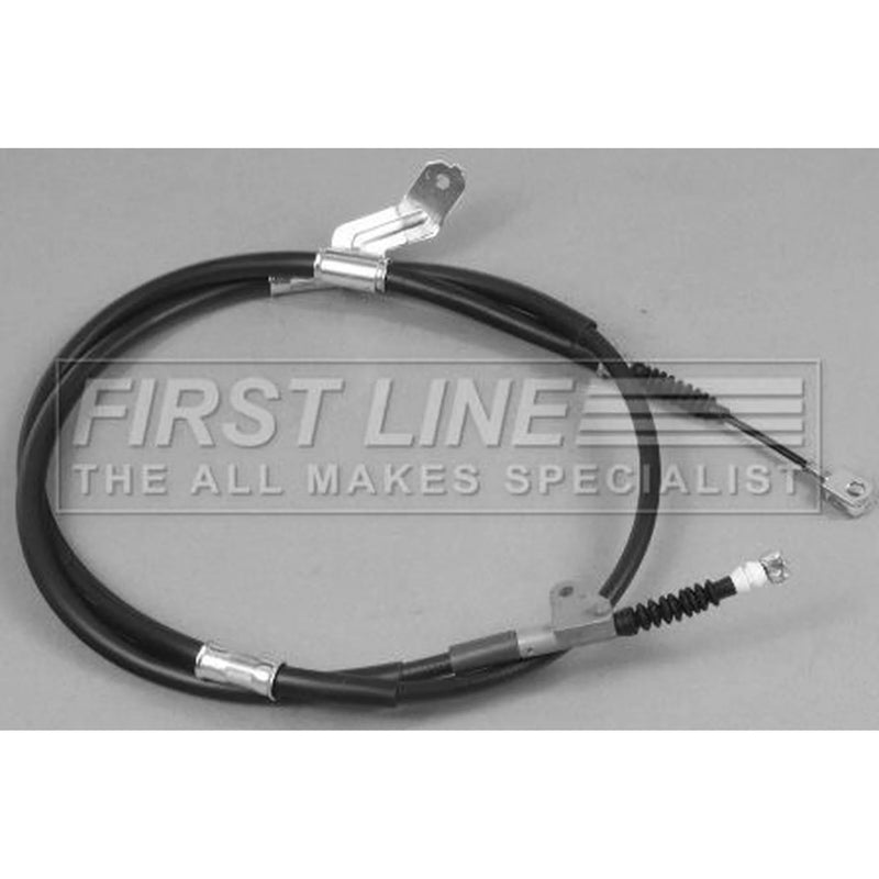 First Line Handbrake Cable Left Rear fits Toyota Avensis 1999-2003 1.6 1.8 2.0