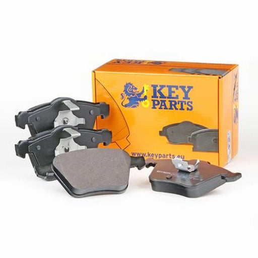 Key Parts 4 x Front Brake Pad Set fits Ford Galaxy II 2008-2015 2.0 2.2