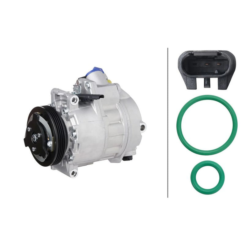 Hella Air Conditioning Compressor fits BMW X5 2006-2010 4.8