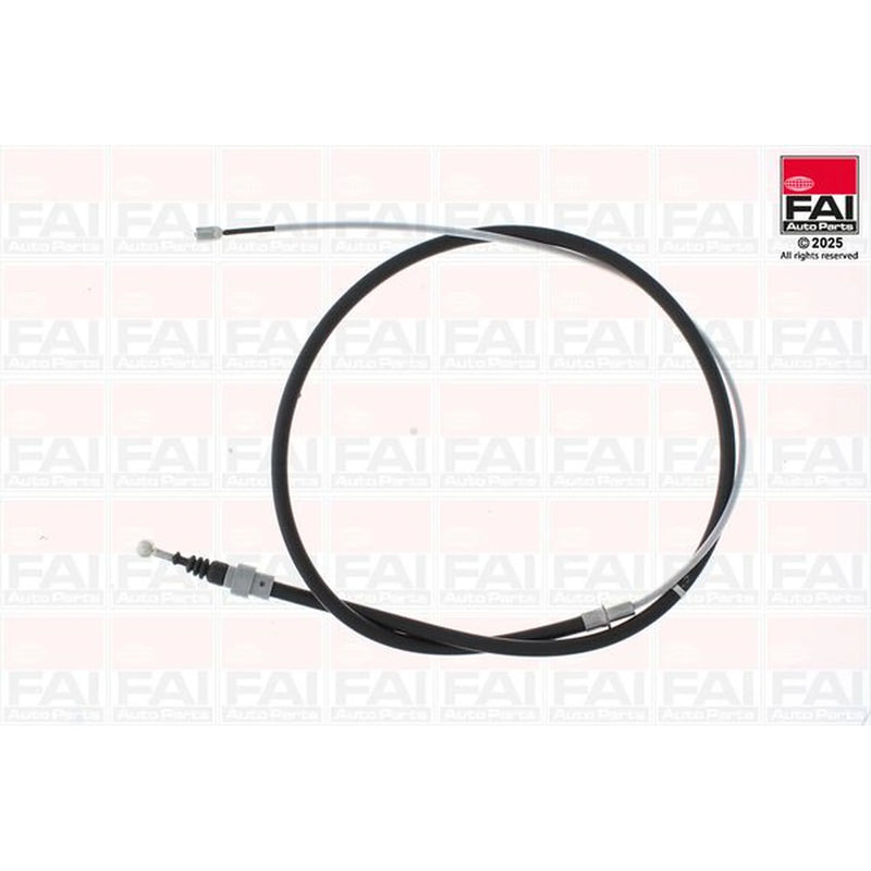FAI Handbrake Cable Left Rear fits Seat Ibiza 2002-2009 1.4 1.6 1.8 1.9 2.0