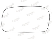 Summit Stick-On Anti Dazzle Mirror Glass fits Audi 100 91 on LHS Summit - Bars 4 Cars