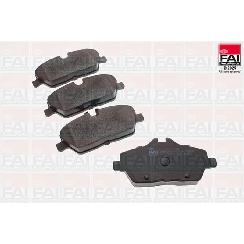 FAI Front & Rear Pads fits BMW 1 2004-2011