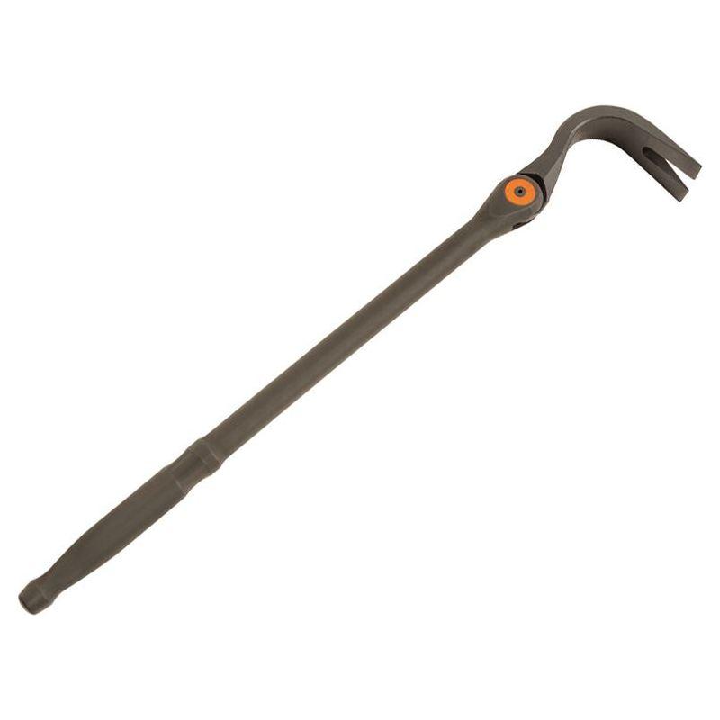 Bahco Multi-Position Crowbar with V-Claw Head 360mm Bahco - Town Tools