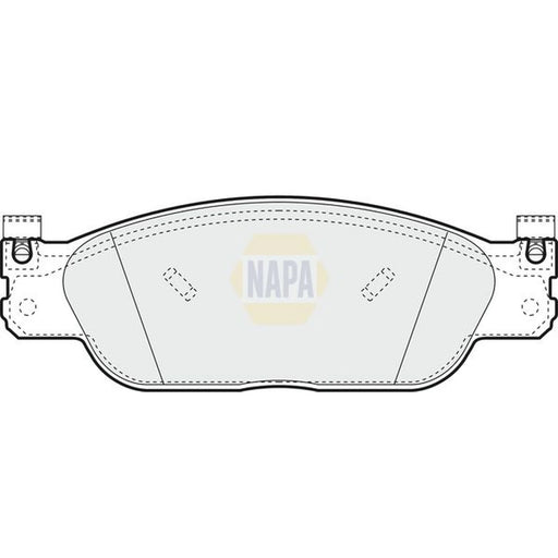 NAPA Front Brake Pad Set NBP1725