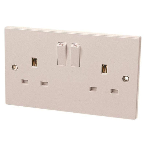Dencon Switched Socket 2-Gang 13A Dencon - NN4 Online