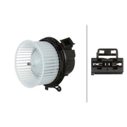 Hella Heater Blower Fan fits Mercedes-Benz AMG GT 2014-2021