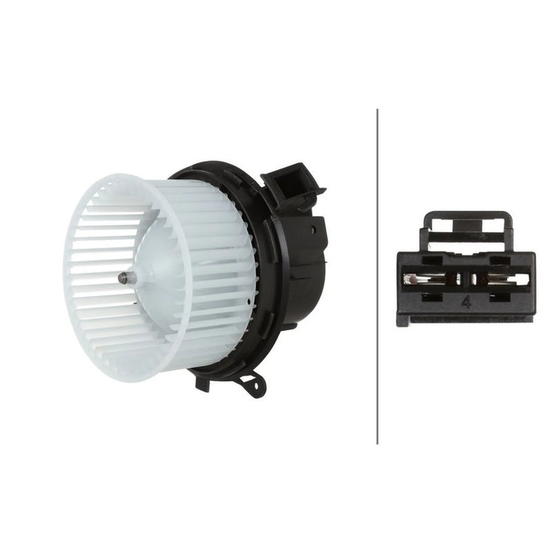Hella Heater Blower Fan fits Mercedes-Benz AMG GT 2014-2021