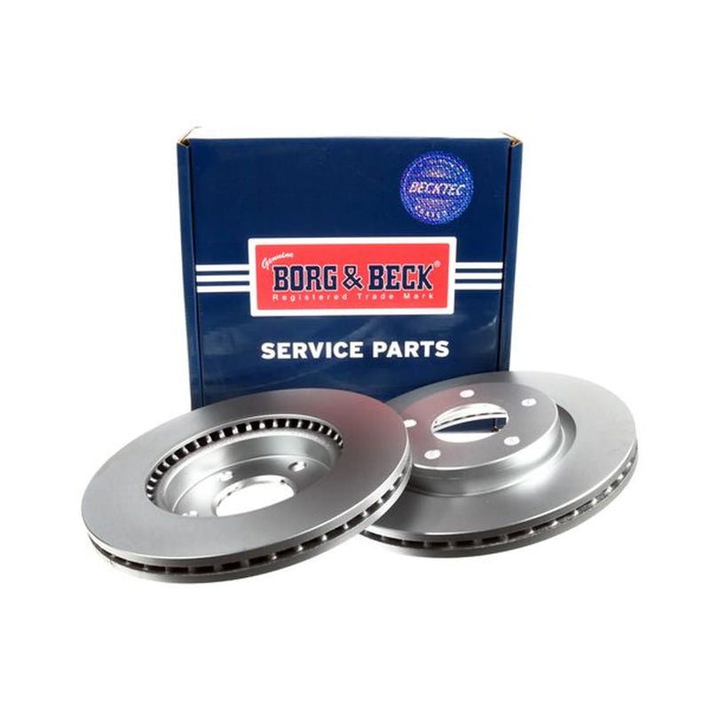 Borg & Beck Front & Rear Brake Discs & Pads fits Nissan Juke 2010-2019