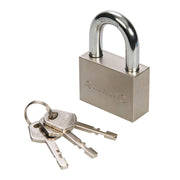 Silverline Steel Padlock 50mm 595754 Silverline  - Dynamic Drive