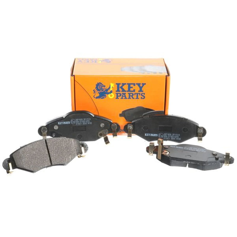 Key Parts 4 x Front Brake Pad Set fits Toyota Yaris Verso 2000-2005 1.4