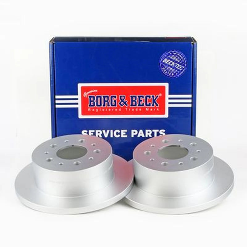 Borg & Beck Front & Rear Brake Discs & Pads fits Citroën Relay II Bus 2002-2006