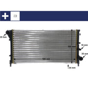 Mahle Engine Radiator CR 1453 000S