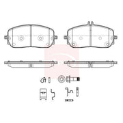 Apec Front Brake Pad Set fits Mercedes-Benz C-Class 2021 on