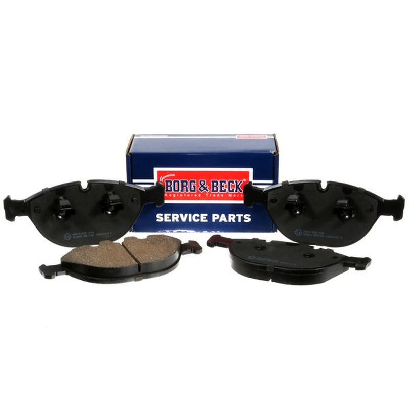 Borg & Beck Front & Rear Brake Discs & Pads fits BMW X5 2001-2006 4.4 4.6 4.8