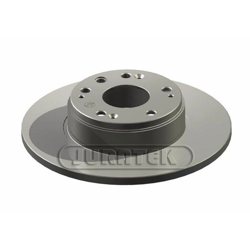 Juratek Rear Brake Solid Discs & Pads fits Honda Stream 2001-2006 1.7 2.0