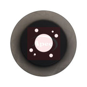 Apec Rear Brake Solid Discs & Pads fits Kia Picanto II 2011-2017 1.0 1.2