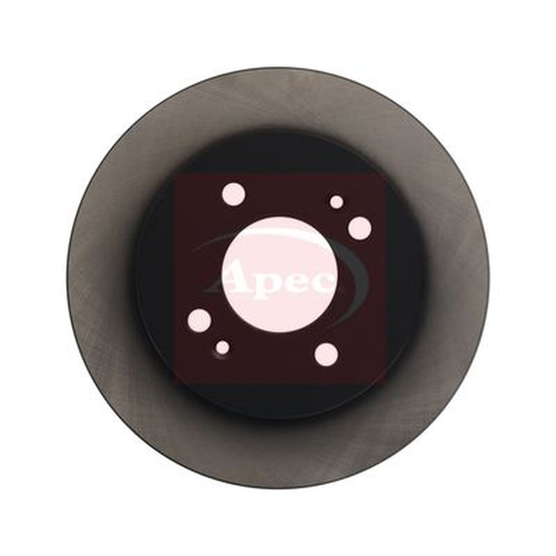 Apec Rear Brake Solid Discs & Pads fits Kia Picanto II 2011-2017 1.0 1.2