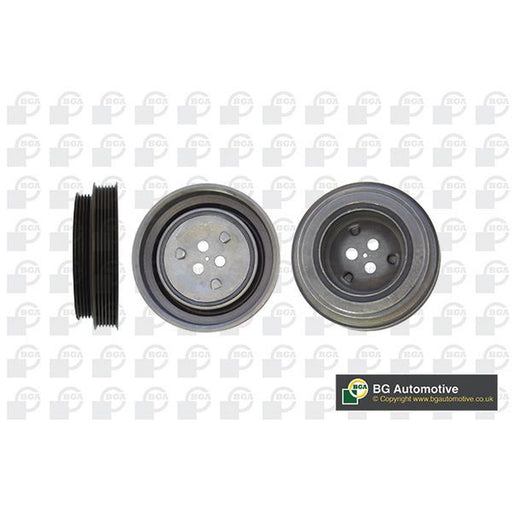 BGA Crank Shaft Belt Pulley fits Citroën Relay III 2006-2012 2.2