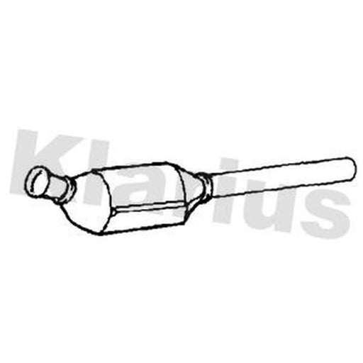 Klarius Catalyst Type Approved With Pipe fits Mercedes-Benz Viano 2003 on