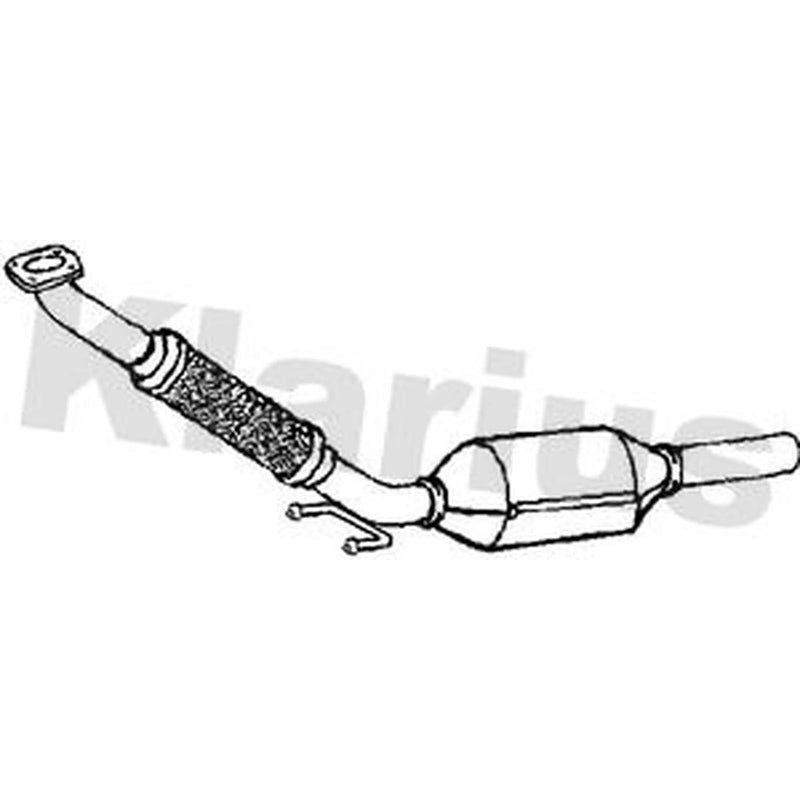 Klarius Catalyst Type Approved With Pipe Front fits Seat Cordoba 2002-2009 1.9