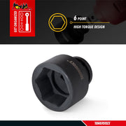 Teng Tools 1" Impact Socket DIN Metric 70mm Teng Tools - Dynamic Drive