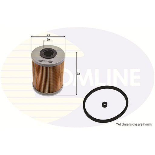 Comline Fuel Filter Element fits Opel Astra G 1998-2009 1.7 2.0 2.2