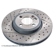 Blue Print Front Brake Perforated/Vented Discs & Pads fits Mini Mini 2001-2008