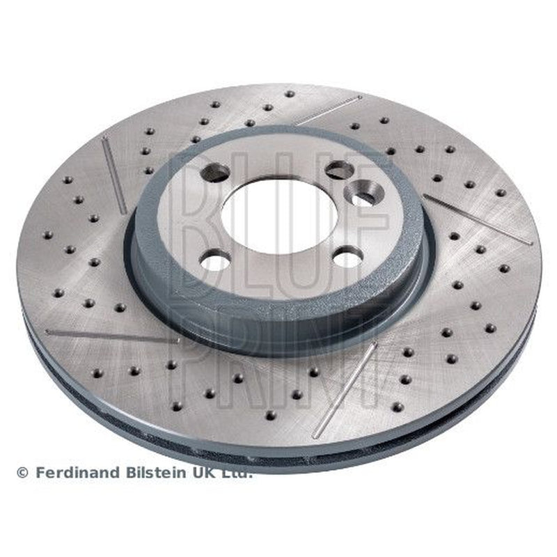 Blue Print Front Brake Perforated/Vented Discs & Pads fits Mini Mini 2001-2008