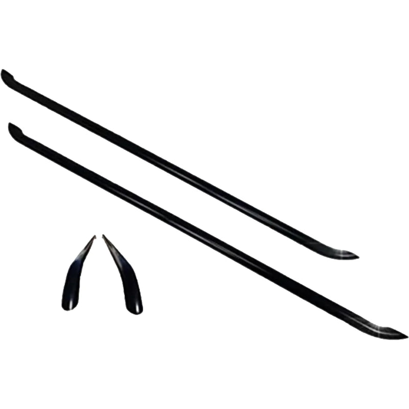 Unbranded VW Transporter T6 LWB Sport Side Bars - Black