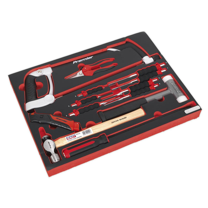 Superline PRO Tool Chest Combination 14 Drawer with 446pc Tool Kit - Red Superline Pro - Dynamic Drive
