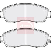 Apec Front Brake Vented Discs & Pads fits Honda Cr-V IV 2012-2018 1.6 2.2
