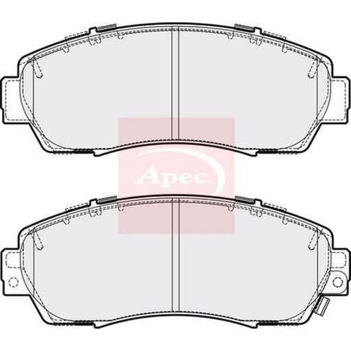 Apec Front & Rear Brake Discs & Pads fits Honda Cr-V V 2016-2023 1.5 2.0