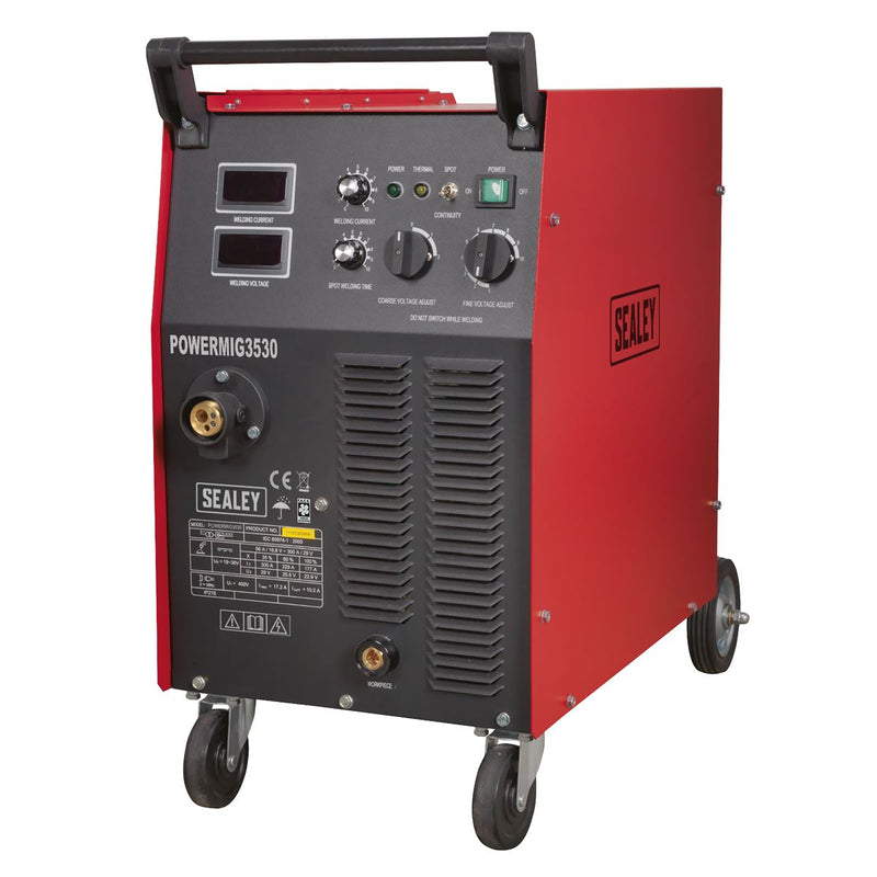 Sealey Professional MIG Welder 300A 415V 3ph with Binzelï Euro Torch Sealey - Dynamic Drive