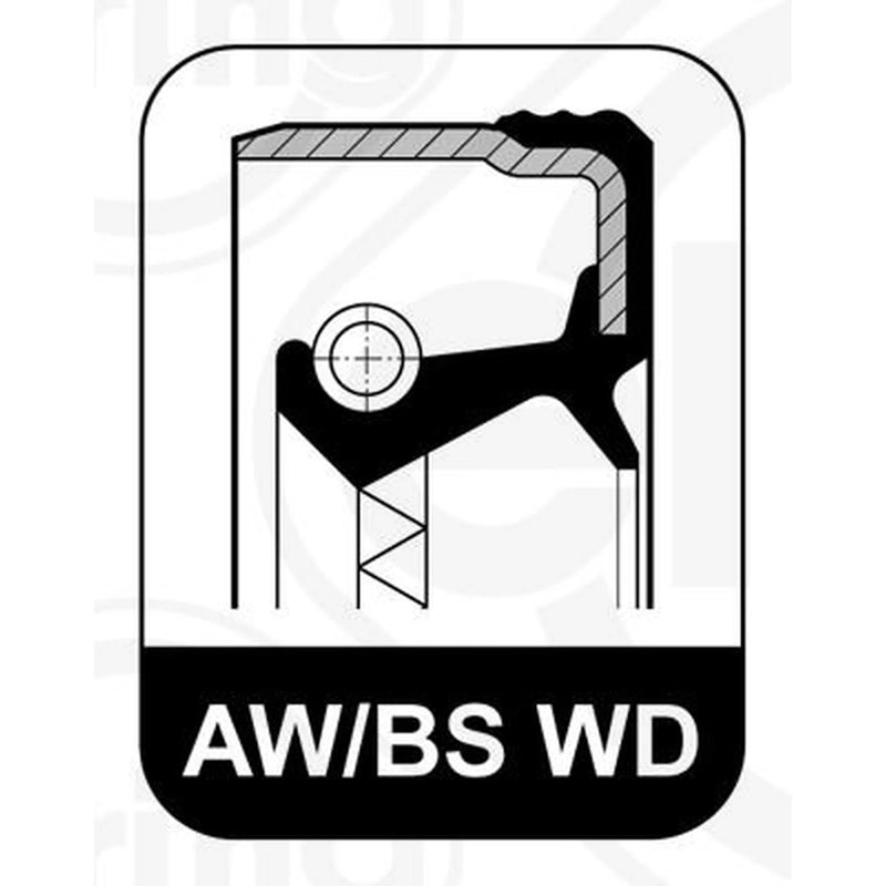 Elring Wheel Hub Shaft Seal OD ID Thick fits Mercedes-Benz Actros 1996-2002