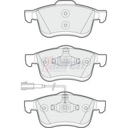 Fahren Front Brake Pad Set FBP3273