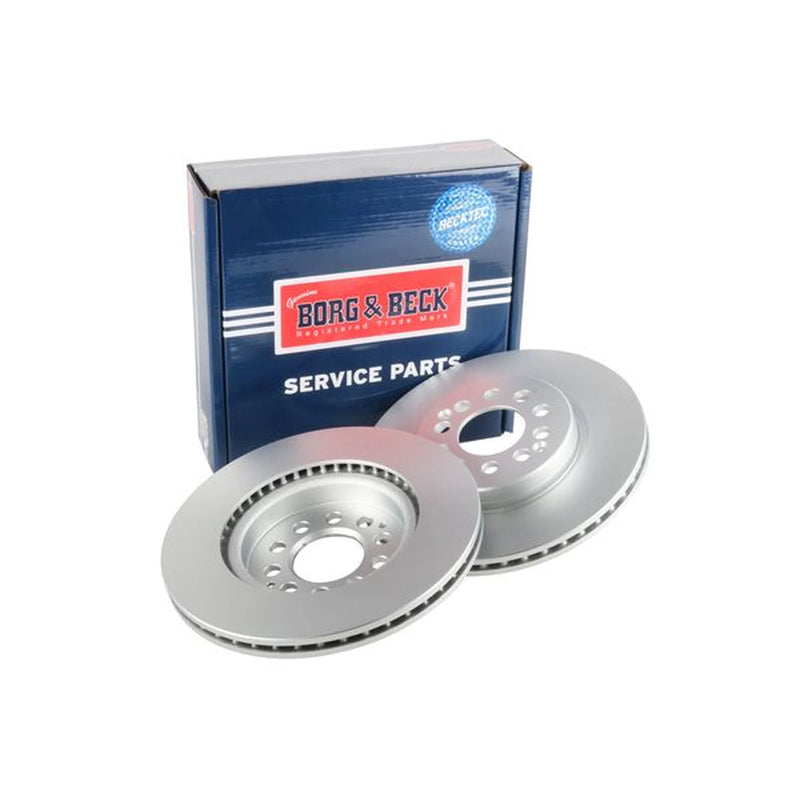 Borg & Beck 2 x Vented Front Brake Discs BBD5603