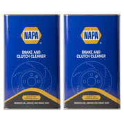 2x NAPA Brake and Clutch Cleaner Parts Degreaser 5L 5 Litre Container NAPA - Dynamic Drive