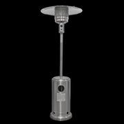 Dellonda 13kW Stainless Steel Commercial Gas Outdoor Garden Patio Heater Wheels Dellonda - Dynamic Drive