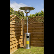 Dellonda 13kW Stainless Steel Commercial Gas Outdoor Garden Patio Heater Wheels Dellonda - Dynamic Drive