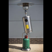 Dellonda 13kW Stainless Steel Commercial Gas Outdoor Garden Patio Heater Wheels Dellonda - Dynamic Drive