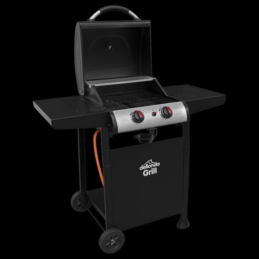 Dellonda 2 Burner Gas BBQ Dellonda - Dynamic Drive