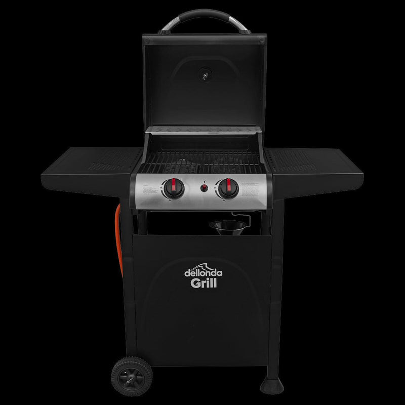 Dellonda 2 Burner Gas BBQ Dellonda - Dynamic Drive