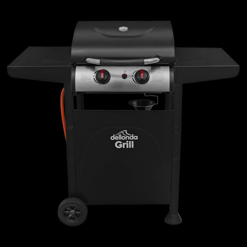 Dellonda 2 Burner Gas BBQ Dellonda - Dynamic Drive