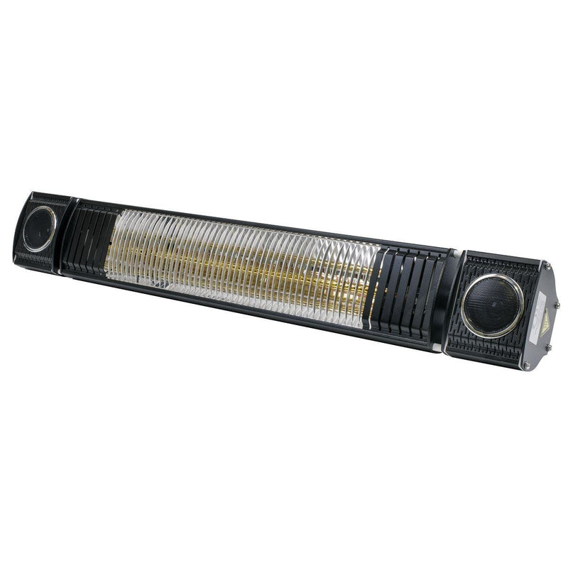 Dellonda 2000W Infrared Outdoor Patio Heater with Speakers Dellonda - Dynamic Drive