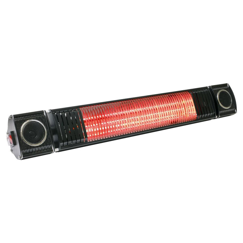 Dellonda 2000W Infrared Outdoor Patio Heater with Speakers Dellonda - Dynamic Drive
