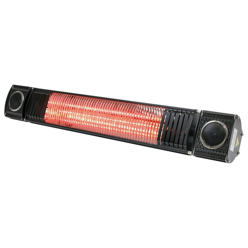Dellonda 2000W Infrared Outdoor Patio Heater with Speakers Dellonda - Dynamic Drive
